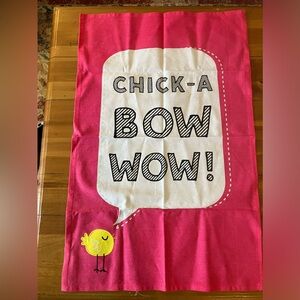 BNWOT. 100% cotton dish towel. Never been used. The brand is Dii.